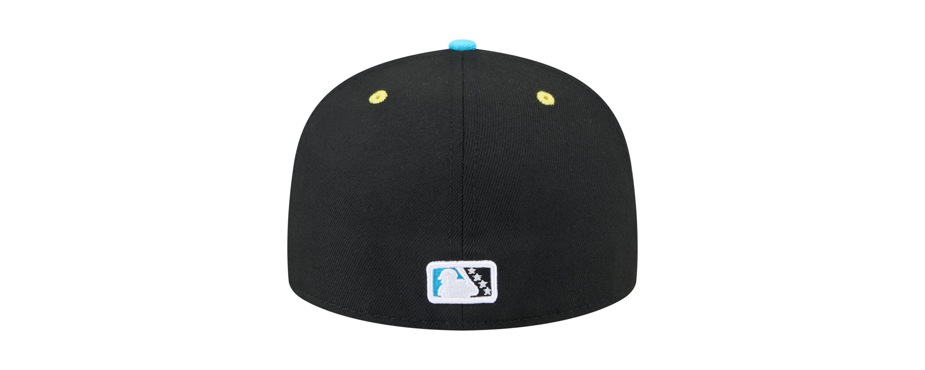 MiLB Black/Aqua Erie SeaWolves Copa de la Diversión 59FIFTY Fitted Hat