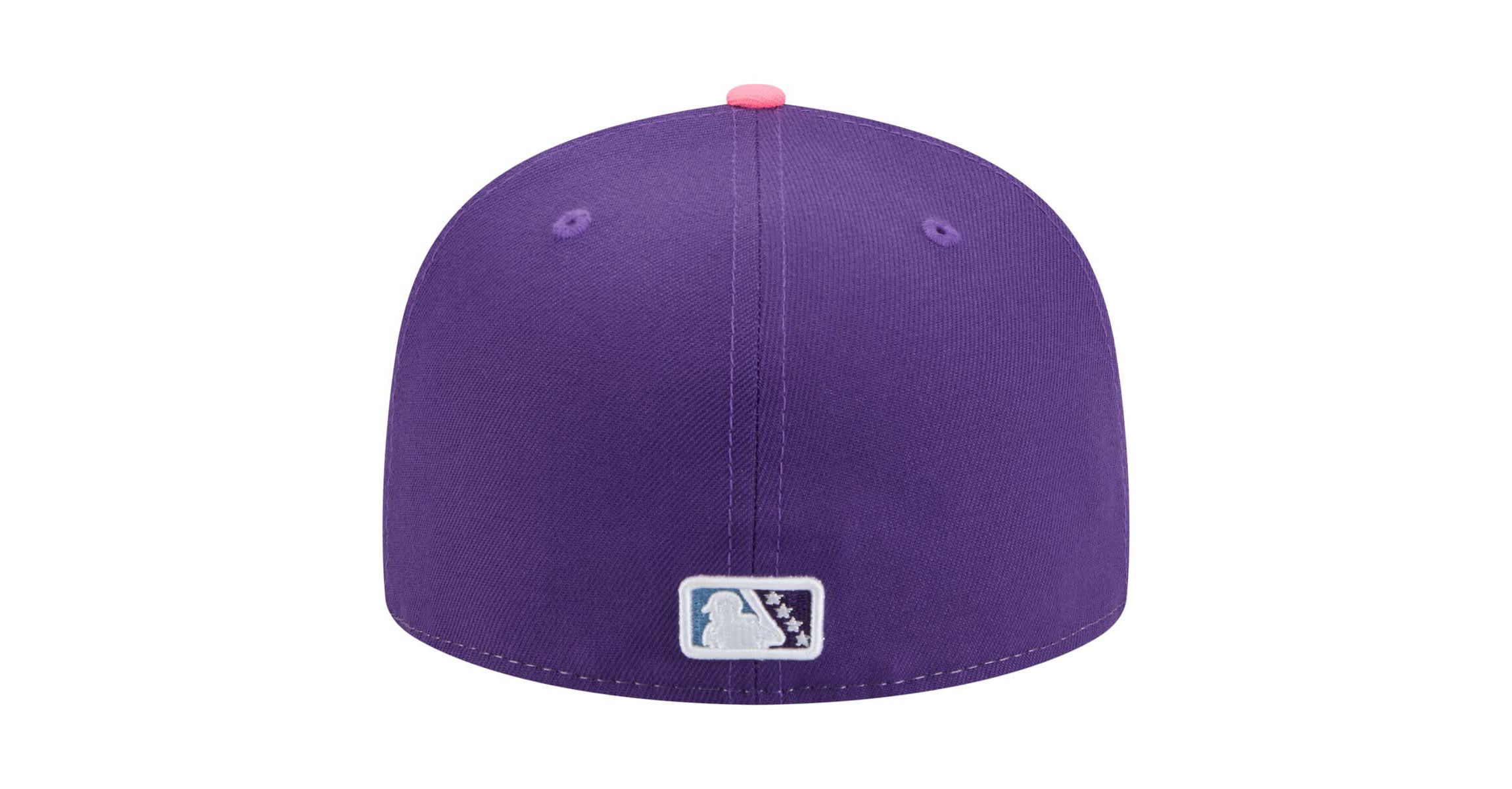 MiLB White/Purple Jersey Shore BlueClaws Copa de la Diversión 59FIFTY Fitted Hat