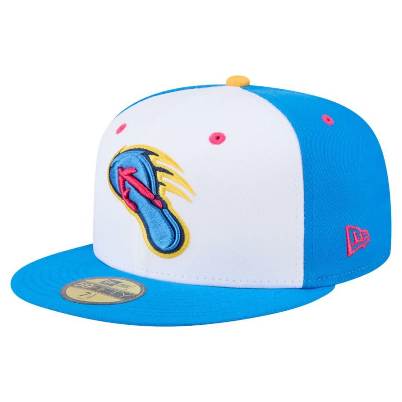 MiLB White/Blue San Antonio Missions Copa de la Diversión 59FIFTY Fitted Hat