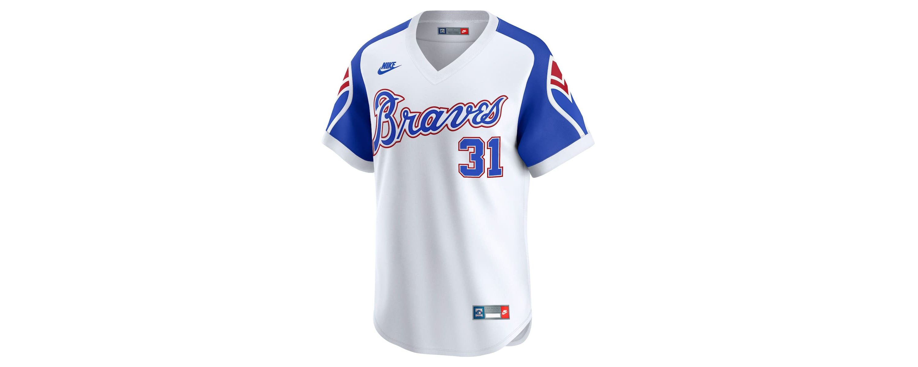 MLB Nike Greg Maddux Atlanta Braves Throwback Cooperstown Collection Limited Jersey
