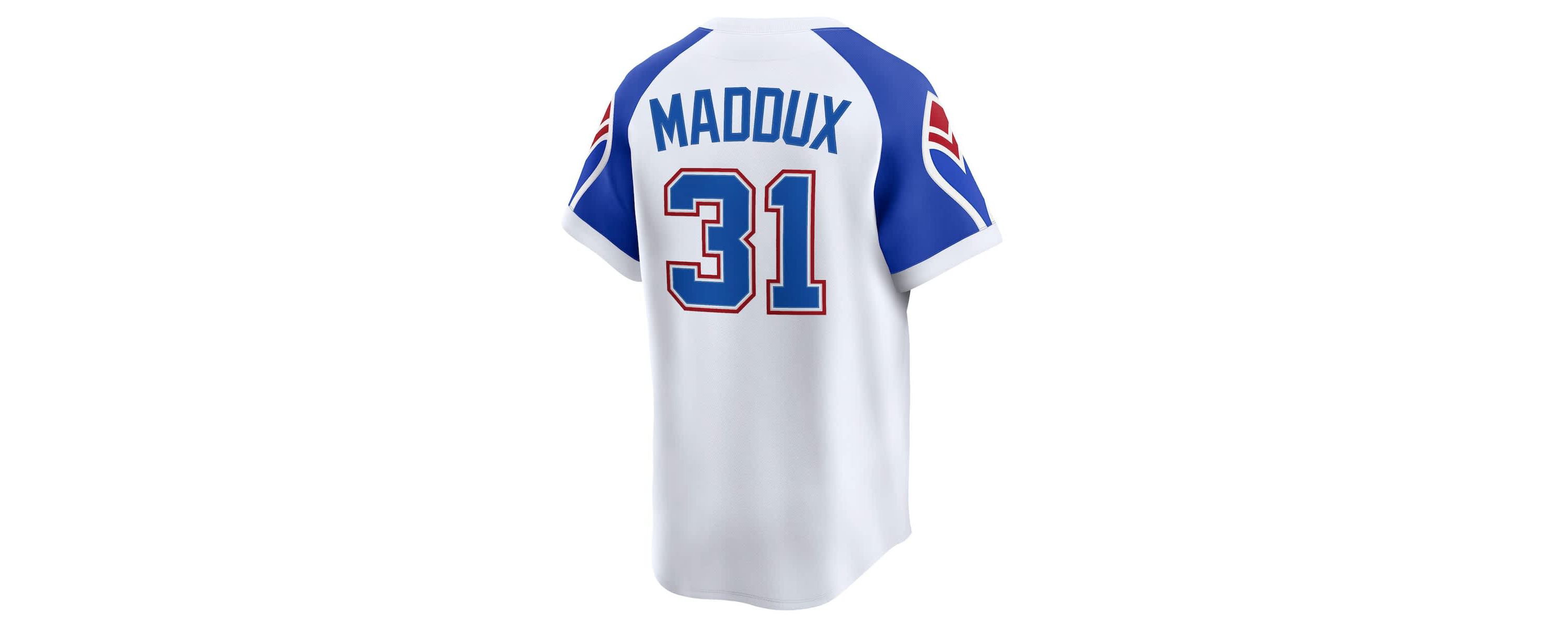 MLB Nike Greg Maddux Atlanta Braves Throwback Cooperstown Collection Limited Jersey
