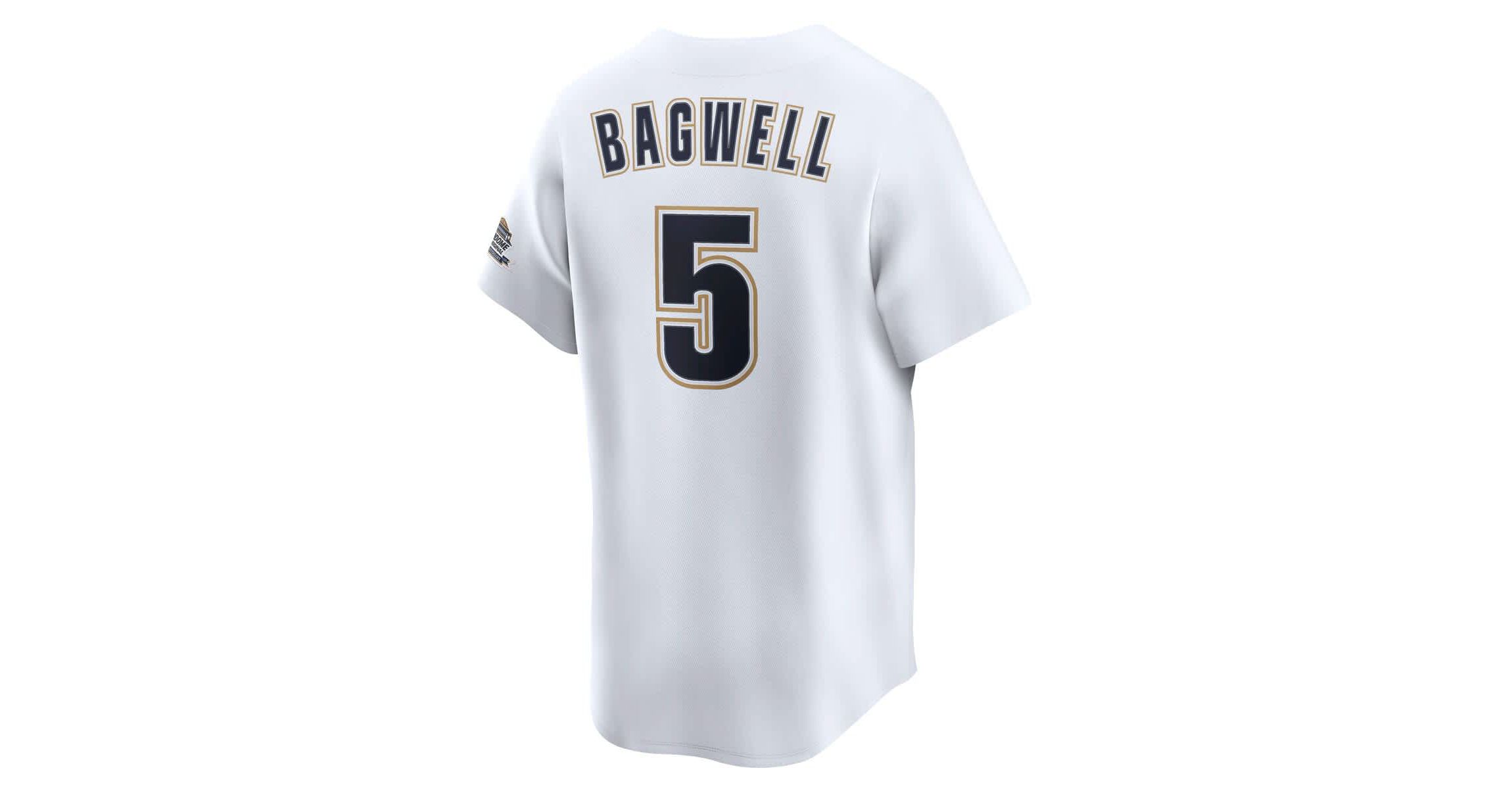 MLB Nike Jeff Bagwell Houston Astros Throwback Cooperstown Collection Limited Jersey