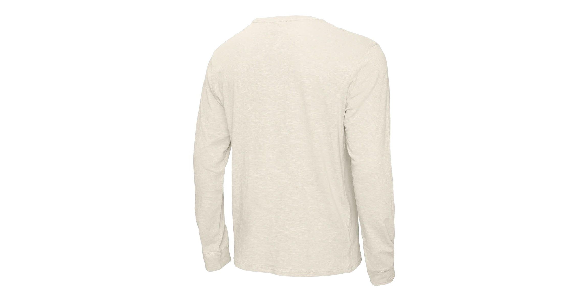 MLB Atlanta Braves Arched Logo Slub Long Sleeve T-Shirt
