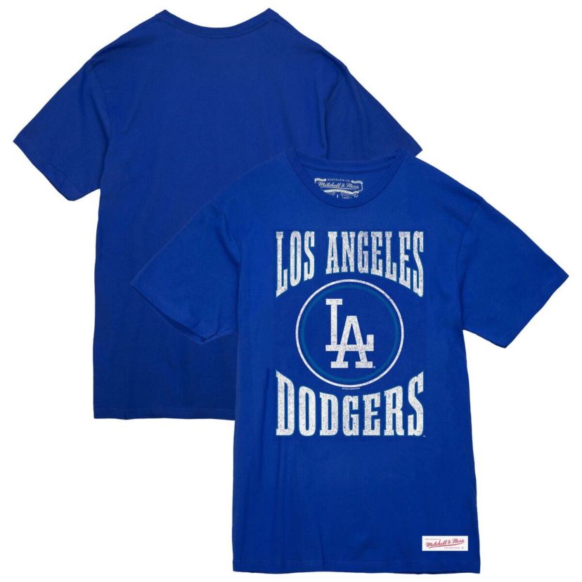 MLB Los Angeles Dodgers Arched Logo Slub T-Shirt