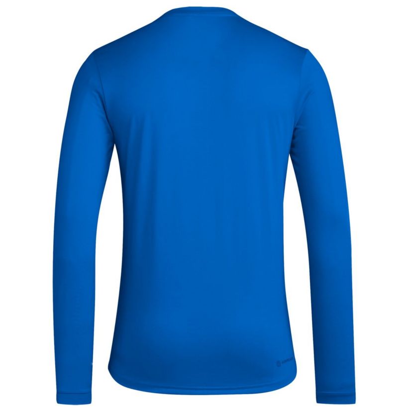 NCAA Kansas Jayhawks Basketball State Outline Pre-Game Long Sleeve T-Shirt