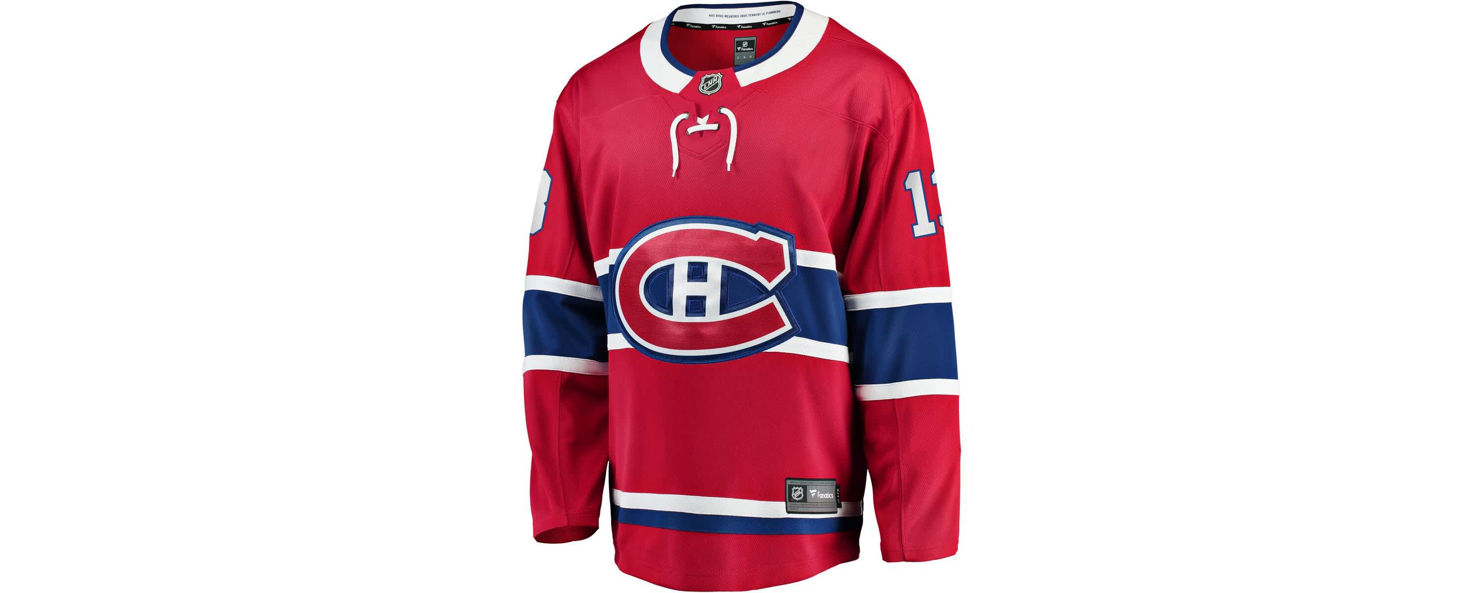 NHL Fanatics Cole Caufield Montreal Canadiens Home Premier Breakaway Player Jersey