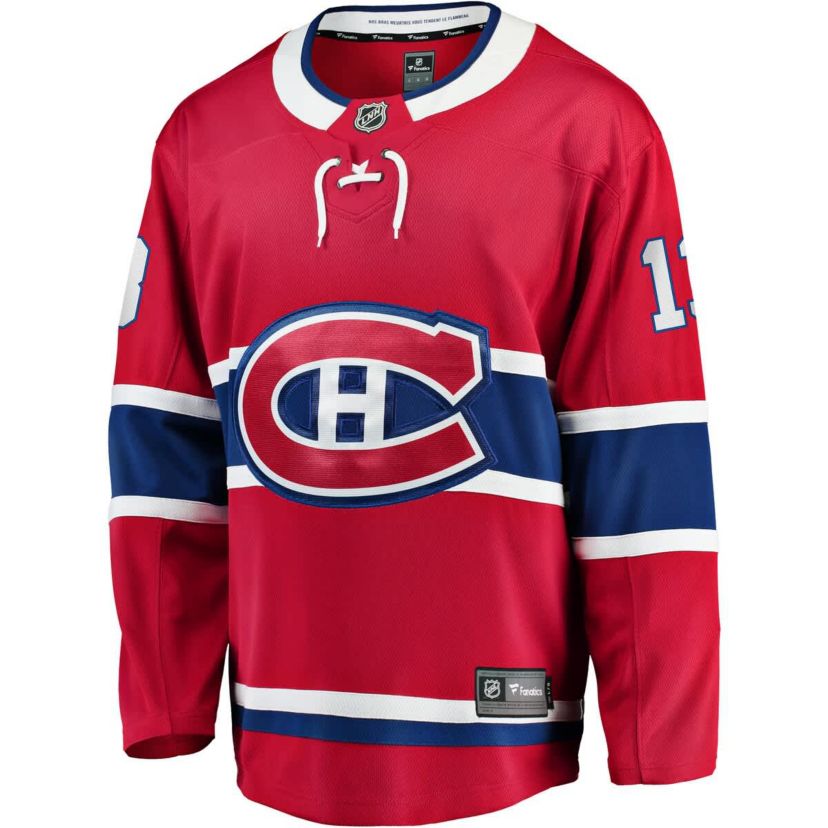 NHL Fanatics Cole Caufield Montreal Canadiens Home Premier Breakaway Player Jersey