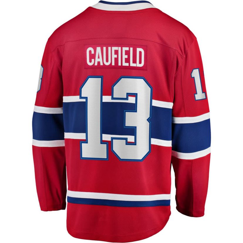 NHL Fanatics Cole Caufield Montreal Canadiens Home Premier Breakaway Player Jersey