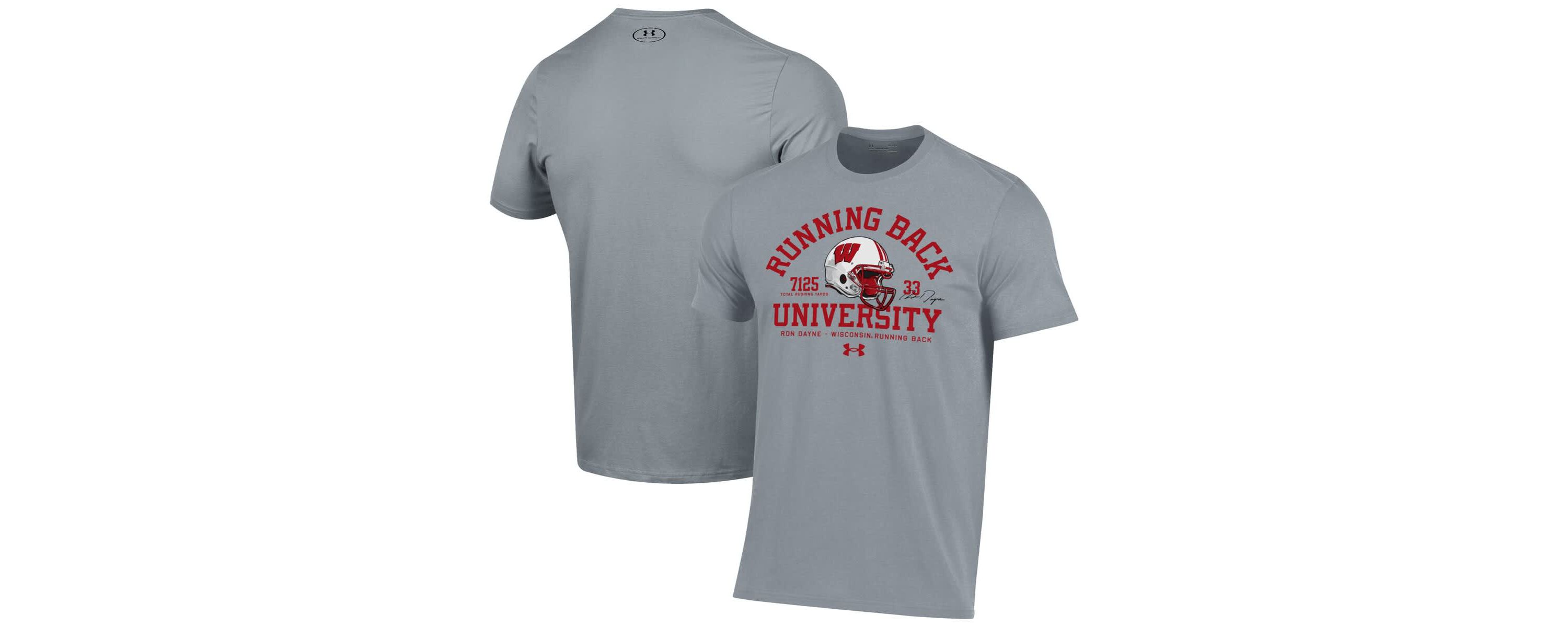 NCAA Under Armour Ron Dayne Wisconsin Badgers Running Back T-Shirt