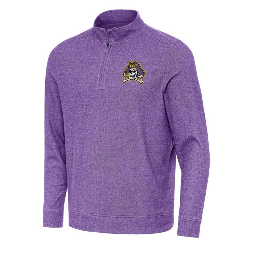 East Carolina Pirates NCAA ECU Pirates Subtle Quarter-Zip Sweatshirt