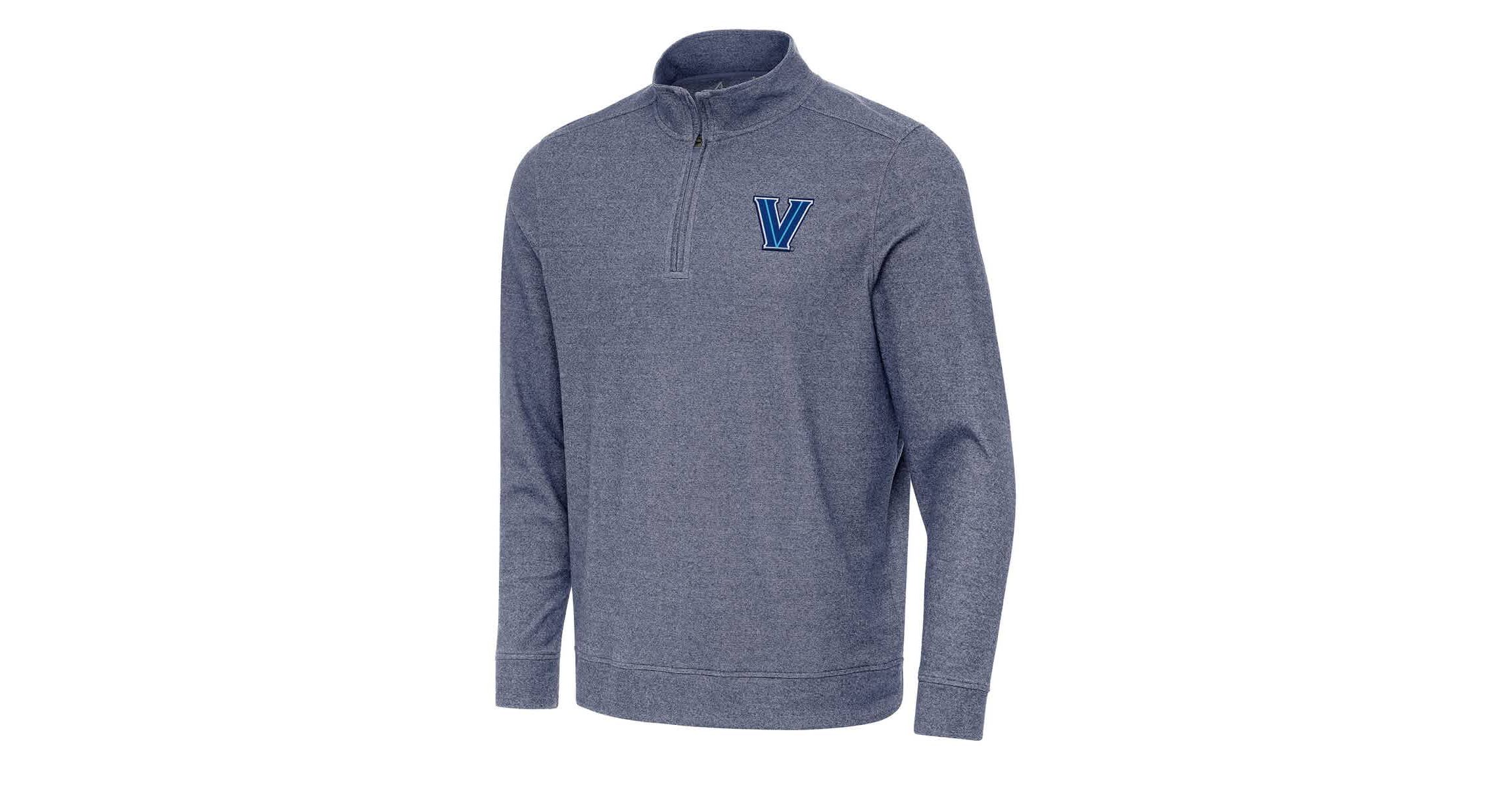 NCAA Villanova Wildcats Subtle Quarter-Zip Sweatshirt