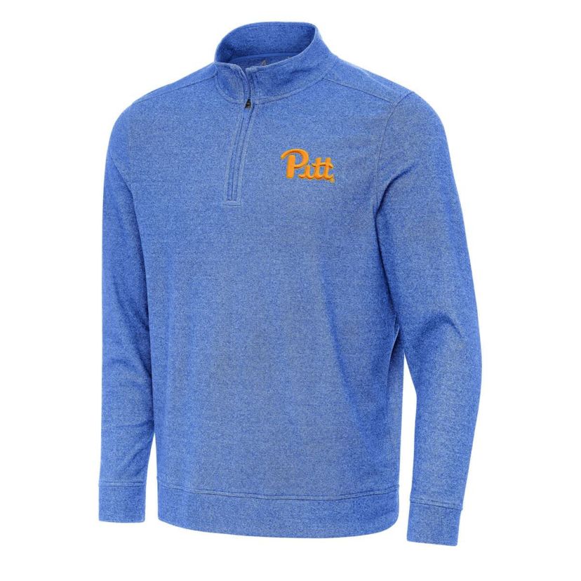 NCAA Pitt Panthers Subtle Quarter-Zip Sweatshirt
