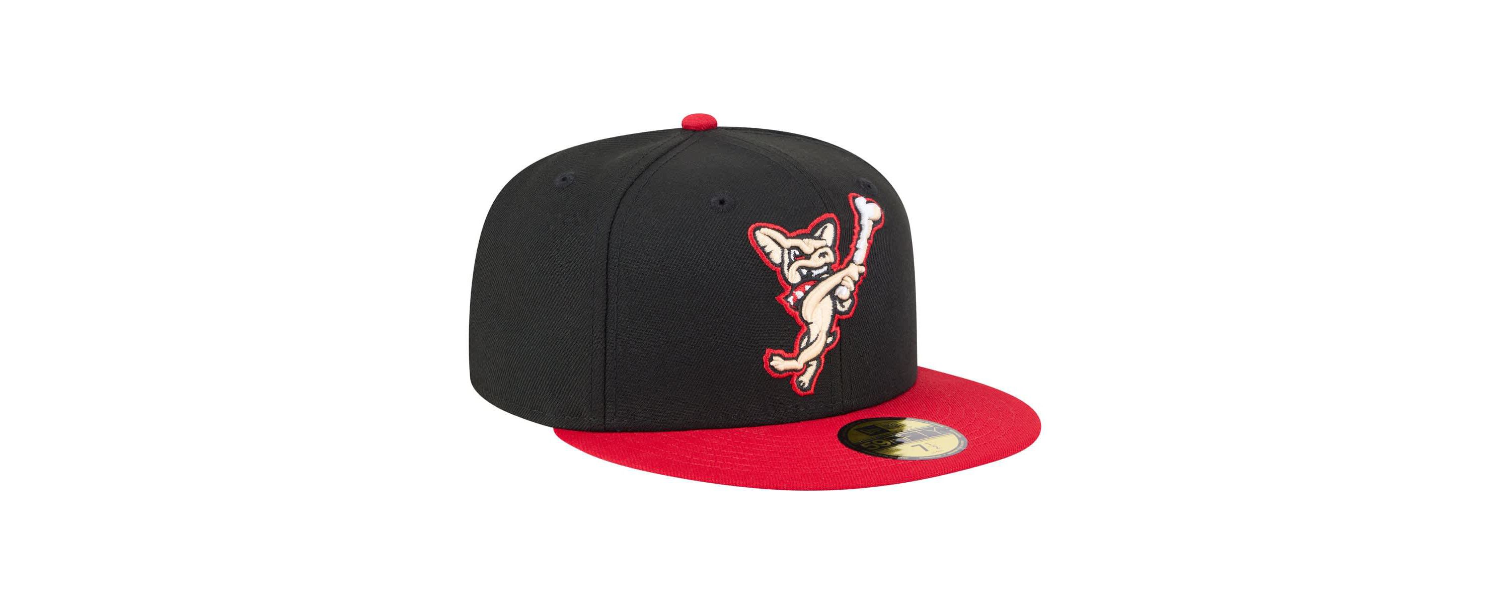 MiLB Black/Red El Paso Chihuahuas Authentic Collection 59FIFTY Fitted Hat
