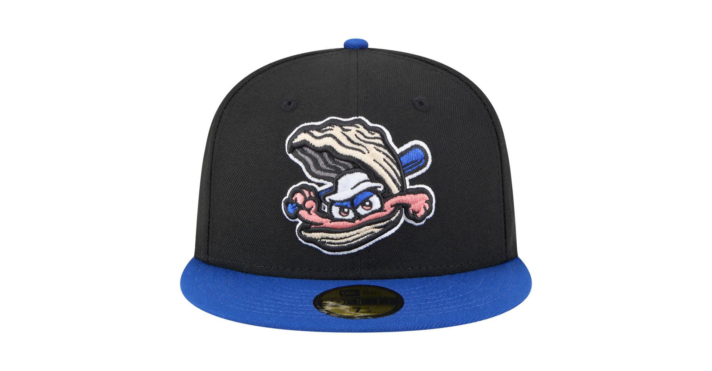 MiLB Black/Blue Biloxi Shuckers Authentic Collection 59FIFTY Fitted Hat