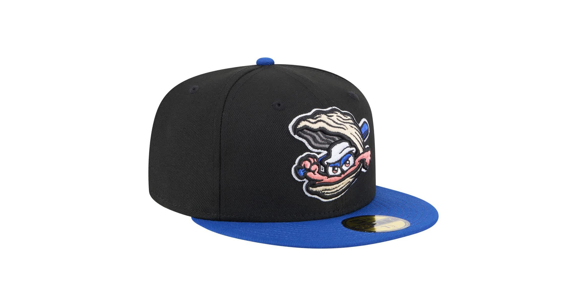 MiLB Black/Blue Biloxi Shuckers Authentic Collection 59FIFTY Fitted Hat