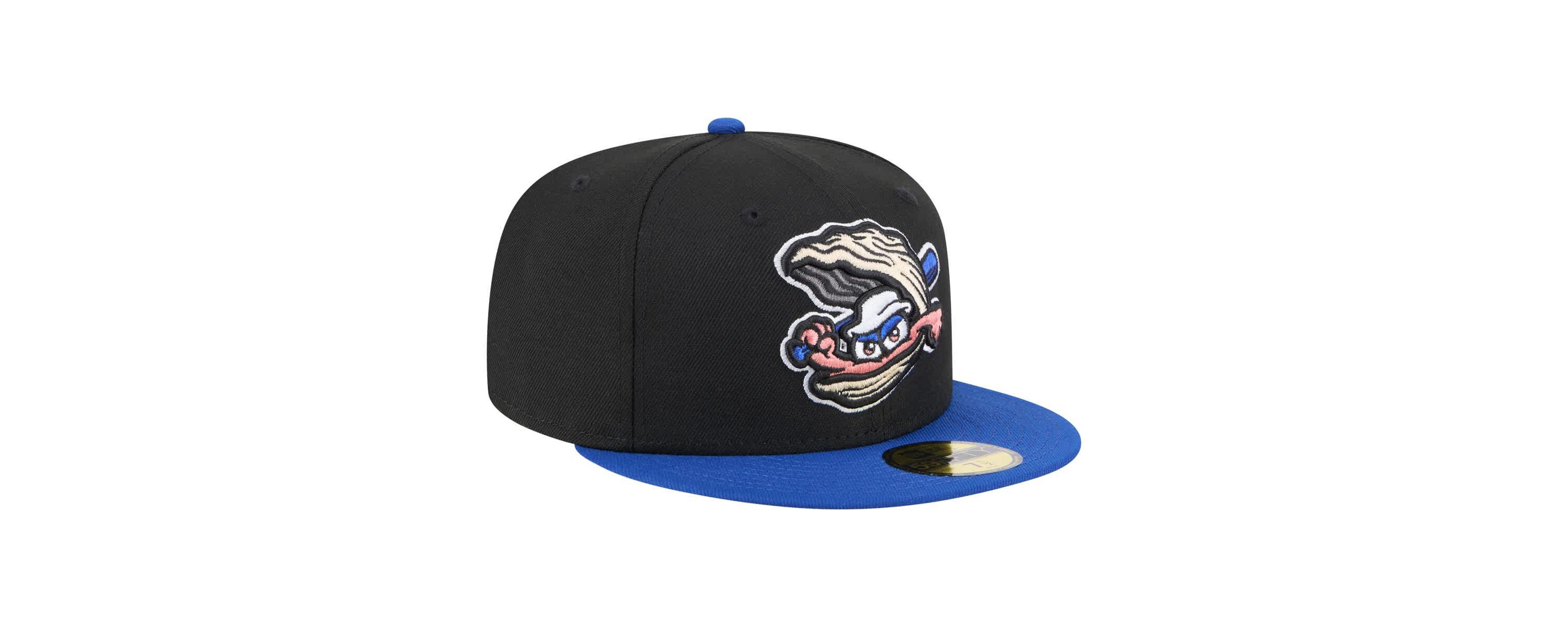MiLB Black/Blue Biloxi Shuckers Authentic Collection 59FIFTY Fitted Hat