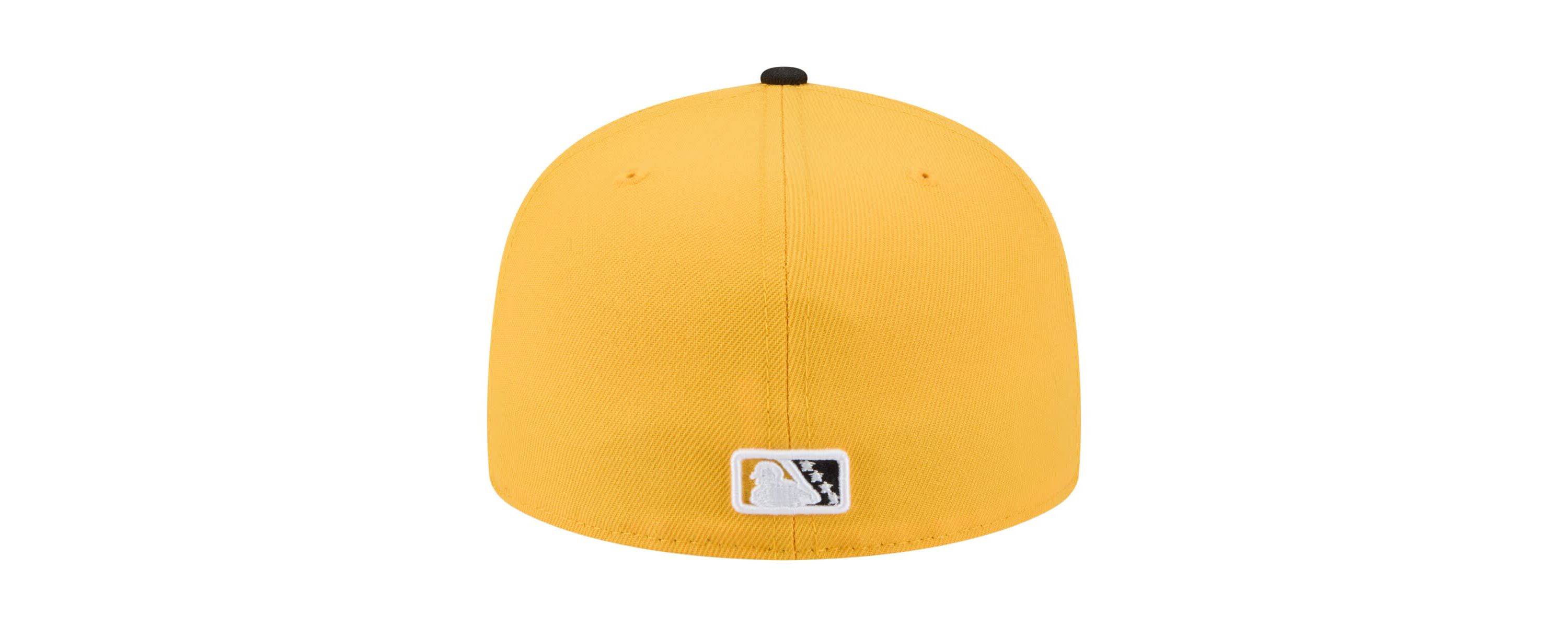MiLB Yellow/Black Bradenton Marauders Authentic Collection 59FIFTY Fitted Hat