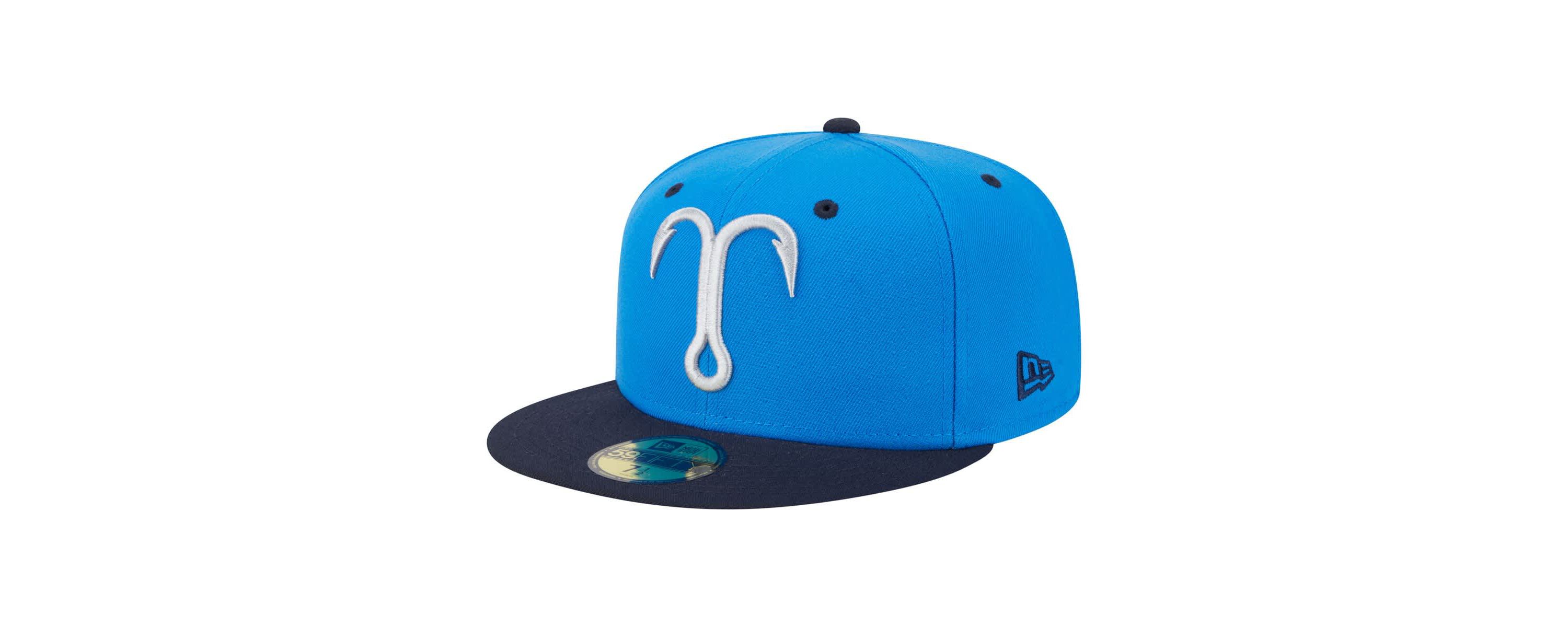 MiLB Blue/Navy Tampa Tarpons Authentic Collection 59FIFTY Fitted Hat