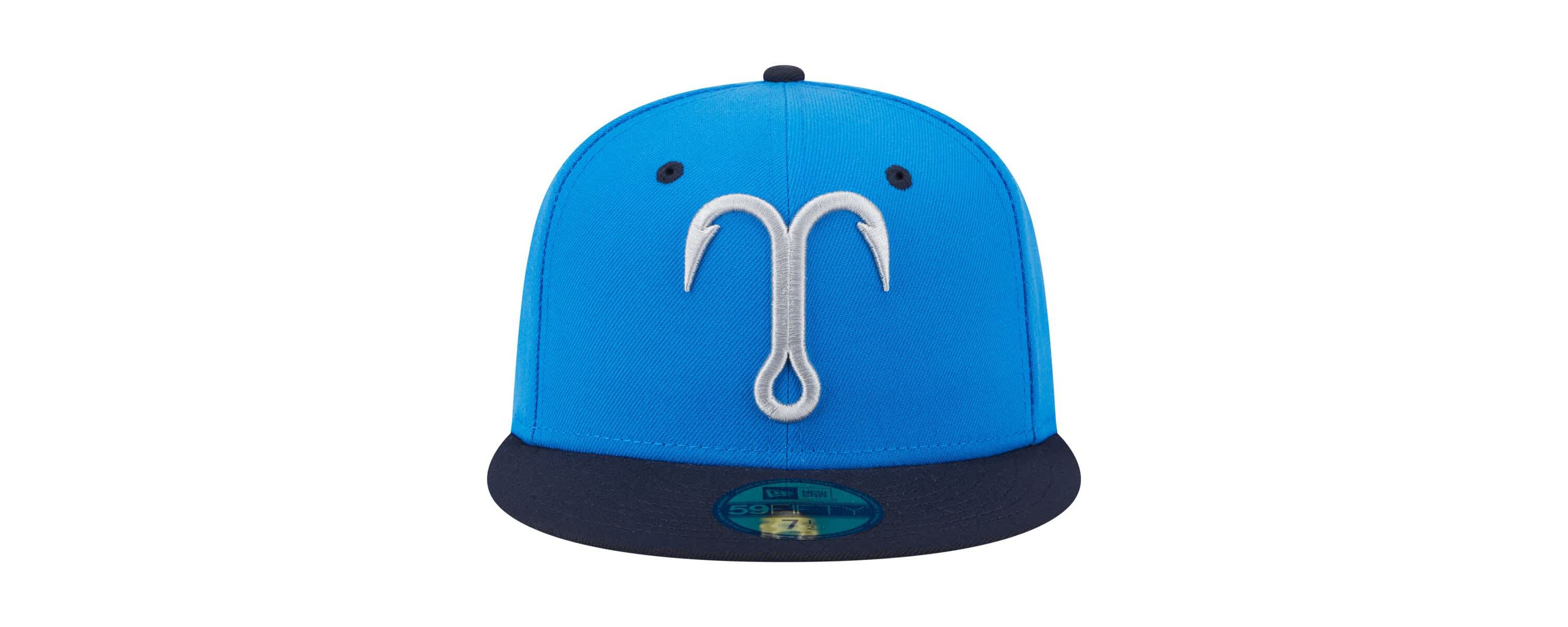 MiLB Blue/Navy Tampa Tarpons Authentic Collection 59FIFTY Fitted Hat