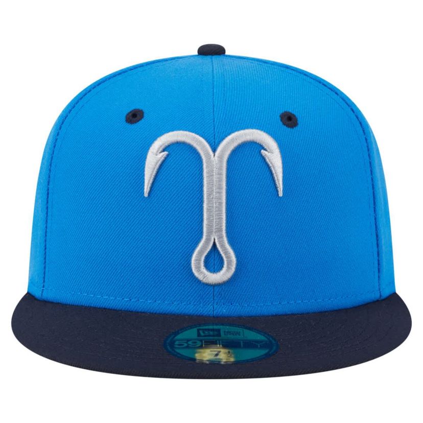 MiLB Blue/Navy Tampa Tarpons Authentic Collection 59FIFTY Fitted Hat