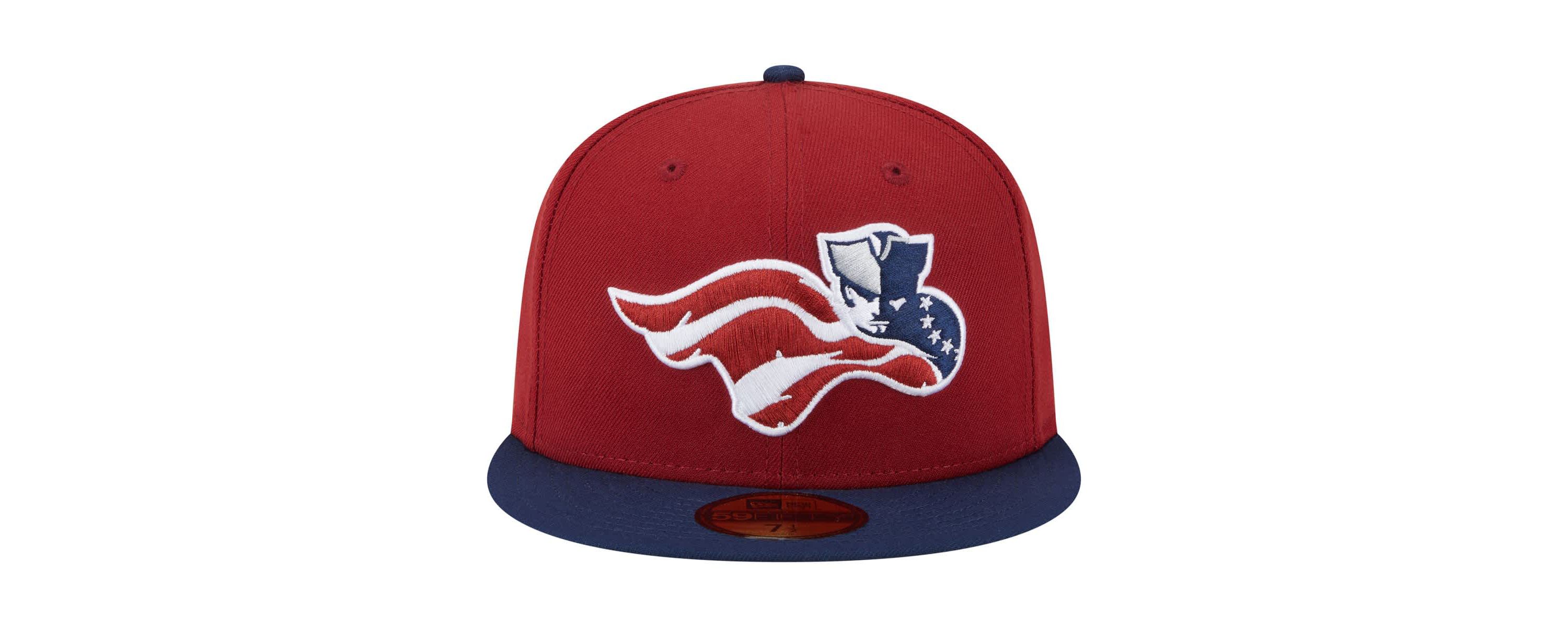 MiLB Burgundy/Navy Somerset Patriots Authentic Collection 59FIFTY Fitted Hat