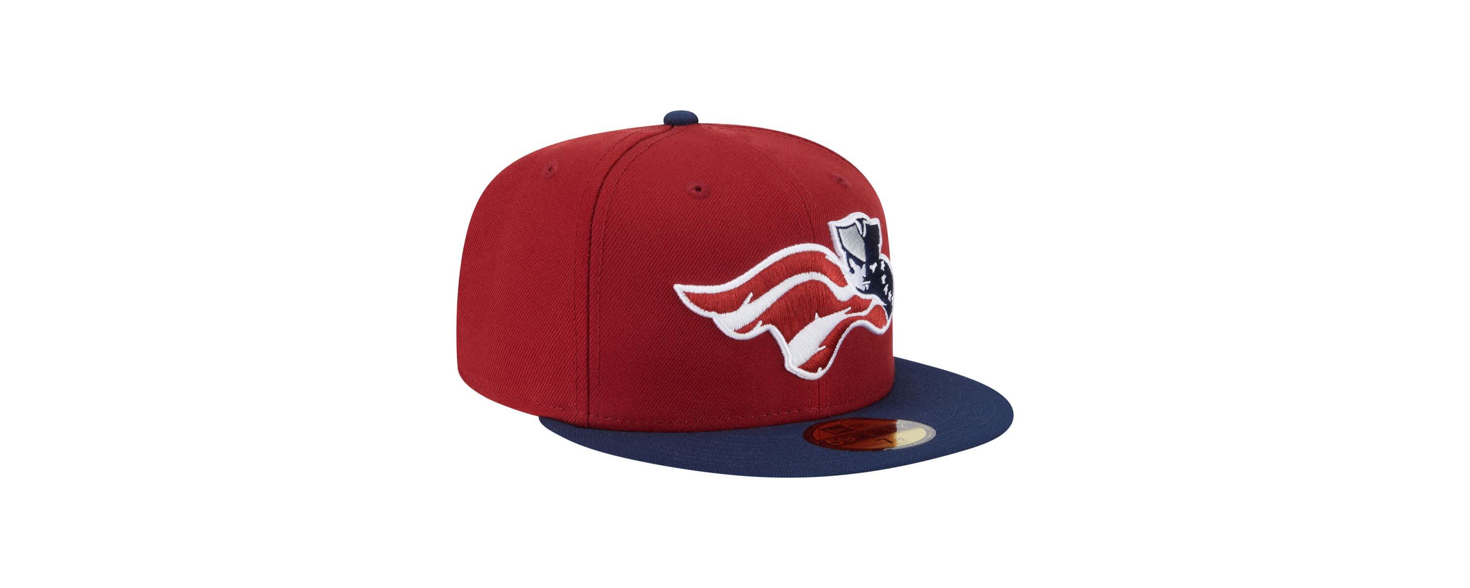 MiLB Burgundy/Navy Somerset Patriots Authentic Collection 59FIFTY Fitted Hat
