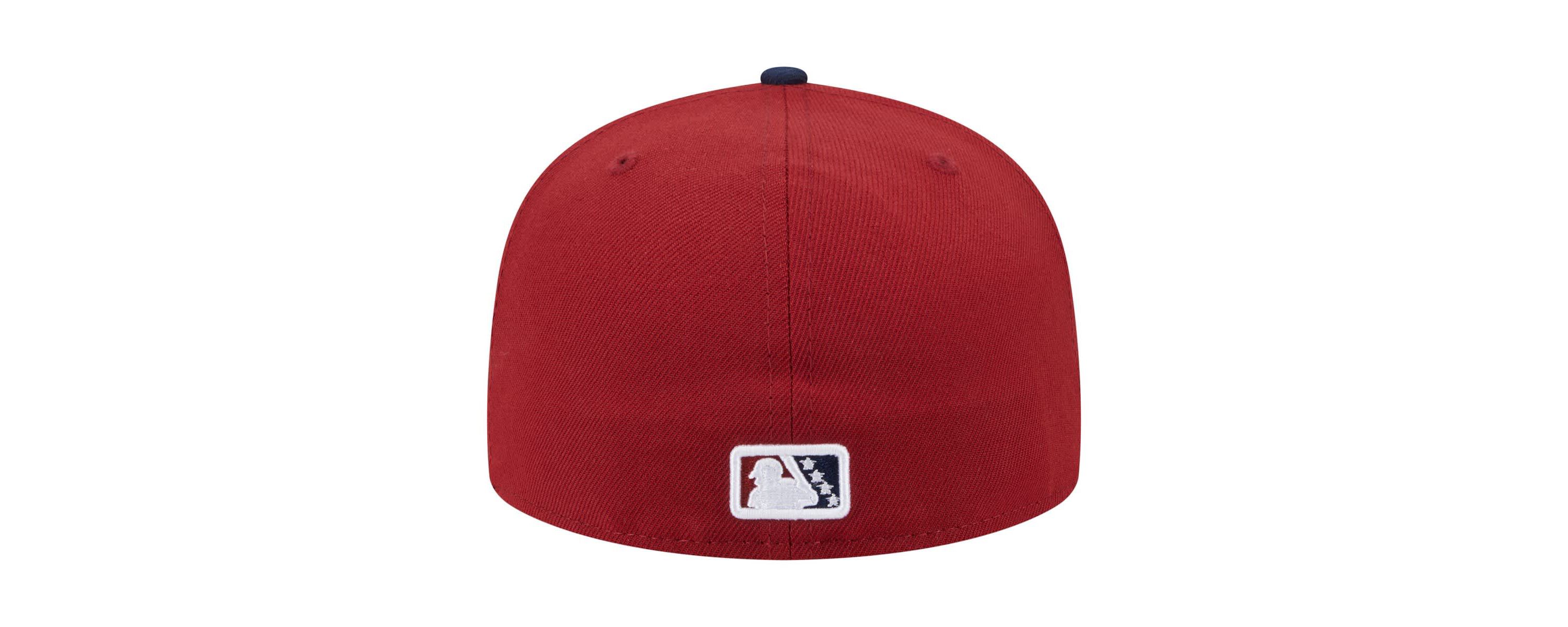 MiLB Burgundy/Navy Somerset Patriots Authentic Collection 59FIFTY Fitted Hat