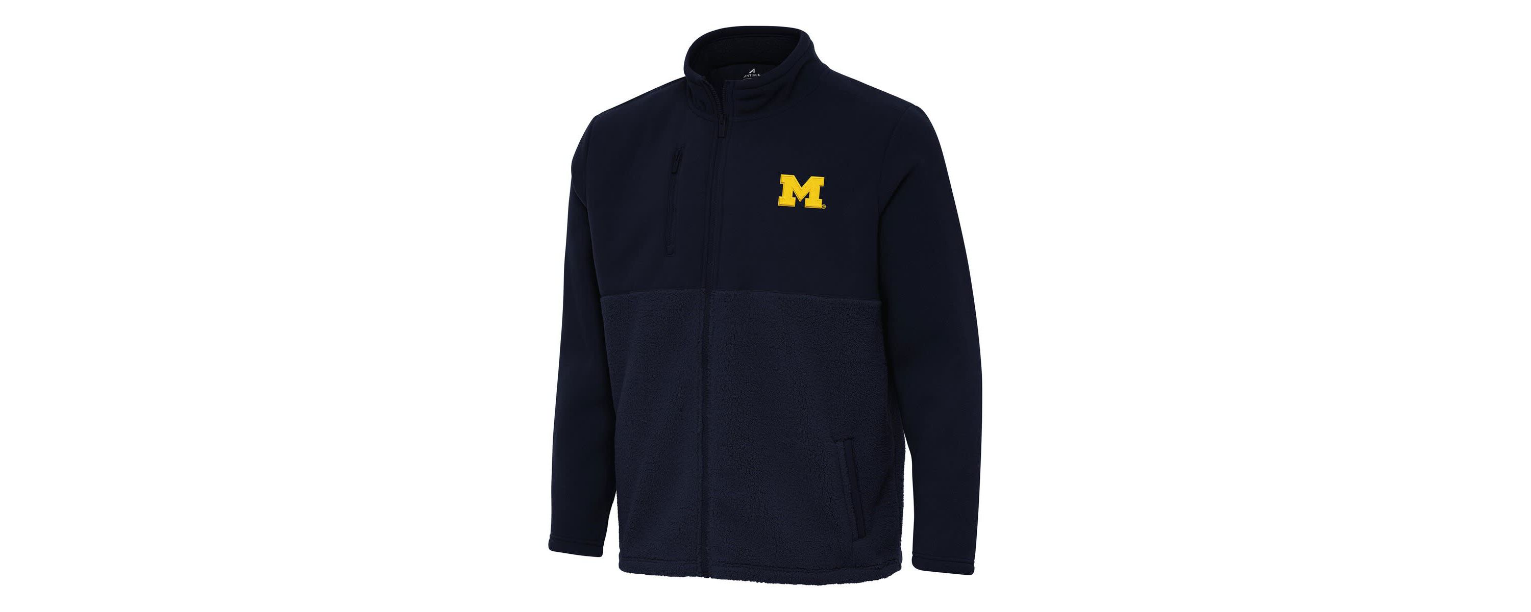 NCAA Michigan Wolverines Daily Fused Full-Zip Jacket