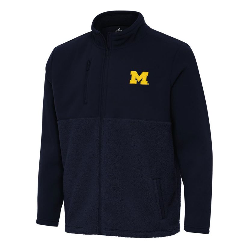 NCAA Michigan Wolverines Daily Fused Full-Zip Jacket