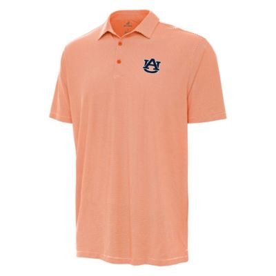 Antigua Men's NCAA Auburn Tigers Twine Polo, Orange, 3XL