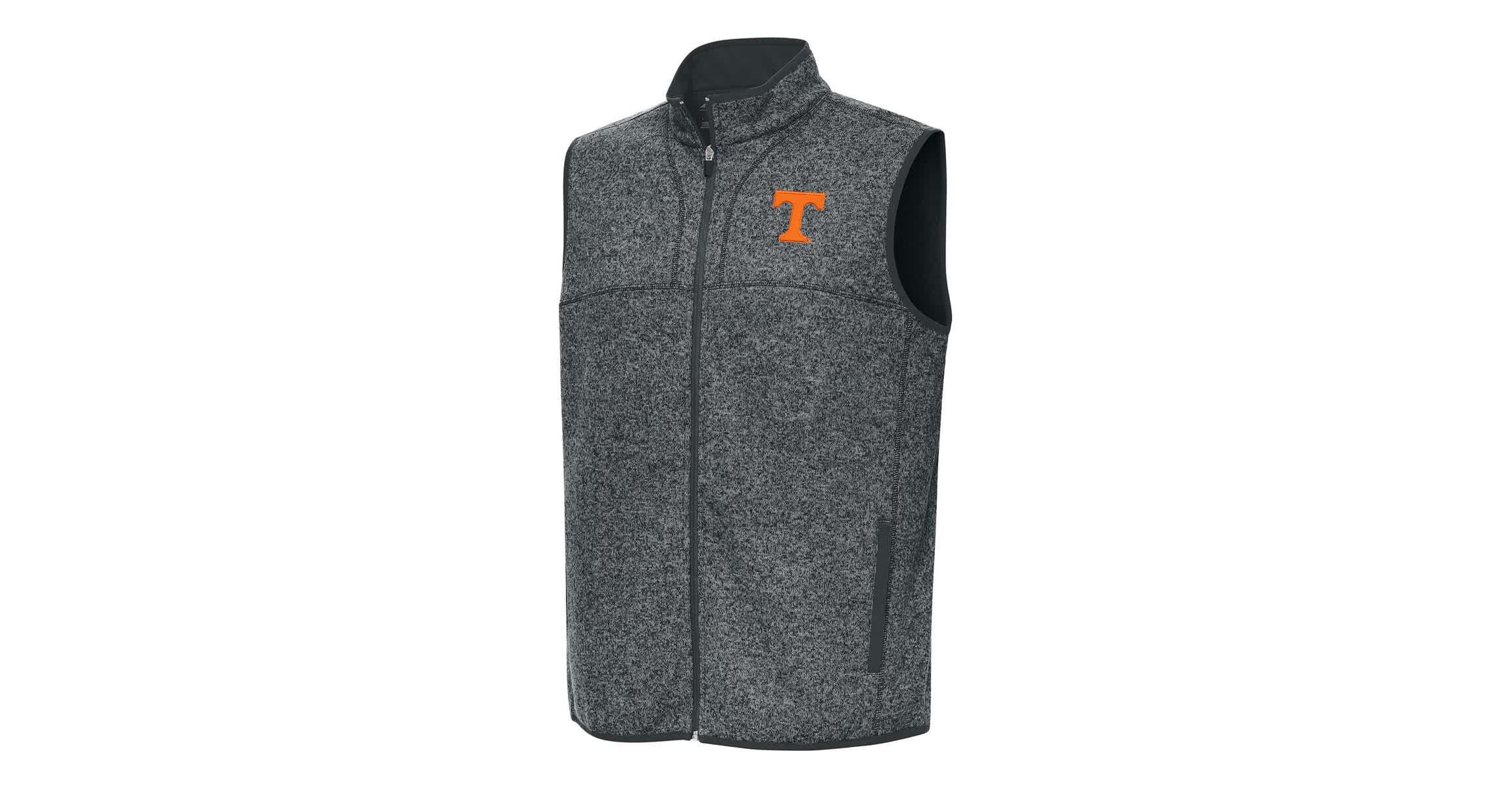 NCAA Heather Tennessee Volunteers Fortune Full-Zip Vest