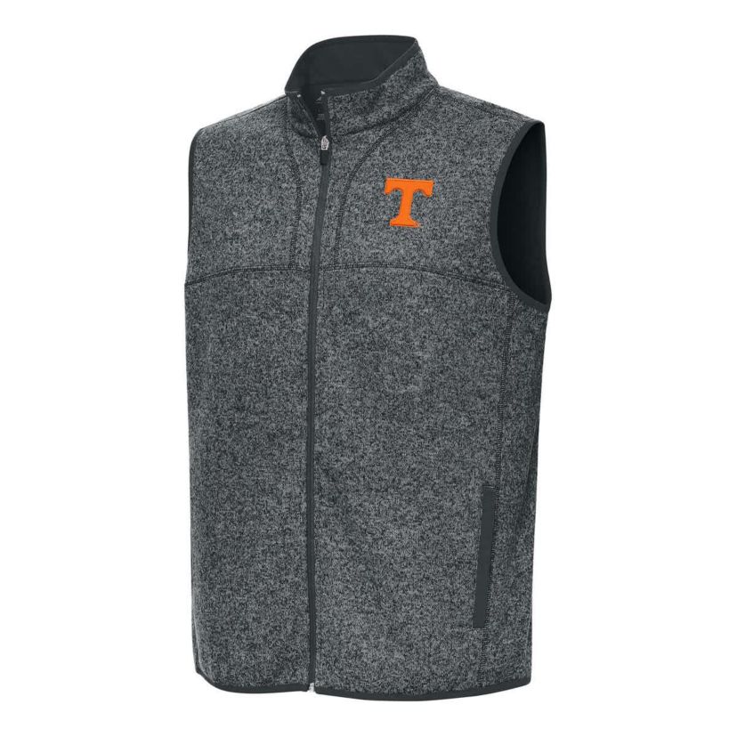 NCAA Heather Tennessee Volunteers Fortune Full-Zip Vest