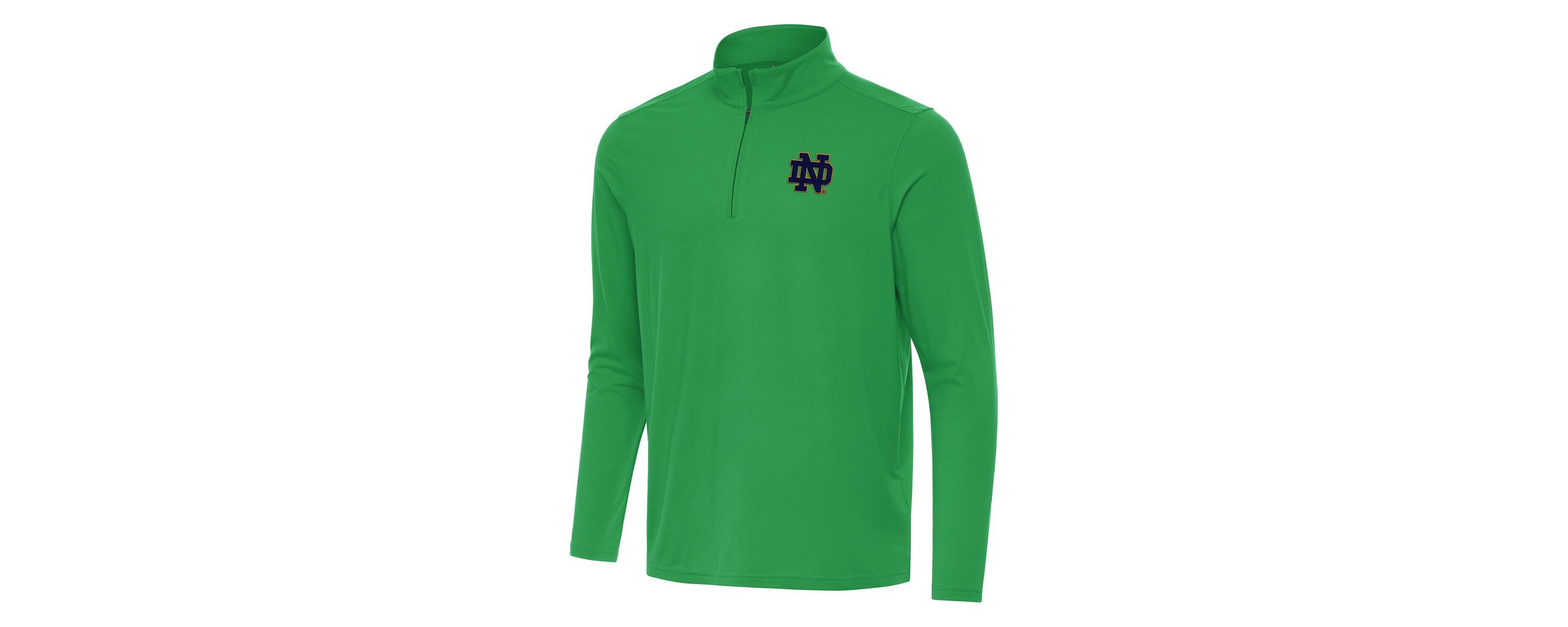 NCAA Kelly Notre Dame Fighting Irish Intent Quarter-Zip Top