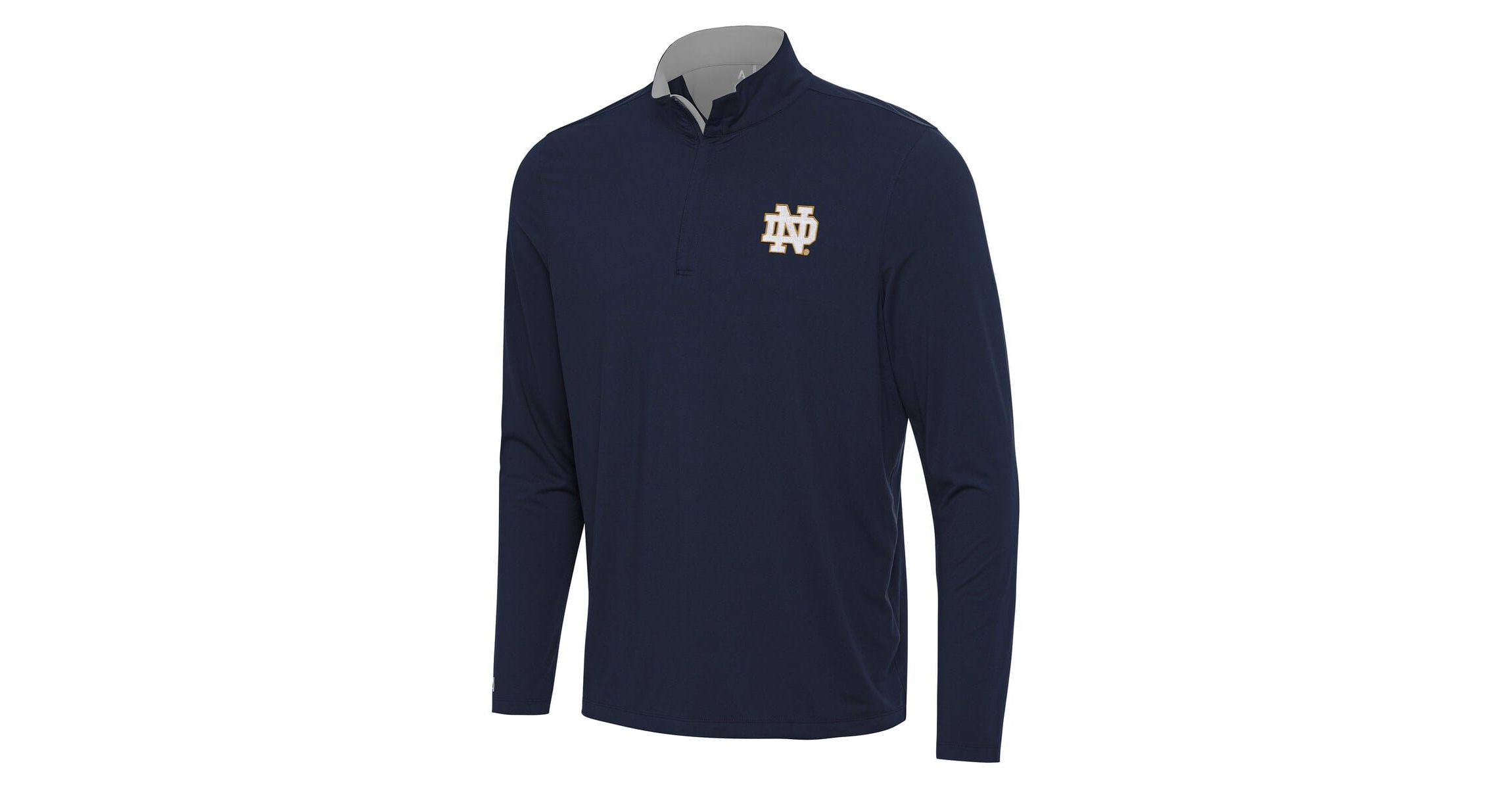 NCAA Notre Dame Fighting Irish Content Quarter-Zip Pullover Top