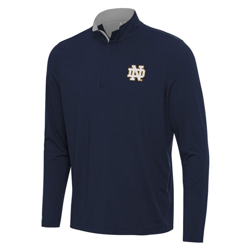 NCAA Notre Dame Fighting Irish Content Quarter-Zip Pullover Top