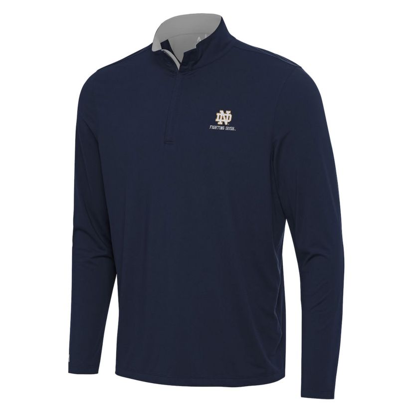 NCAA Notre Dame Fighting Irish Content Quarter-Zip Pullover Top