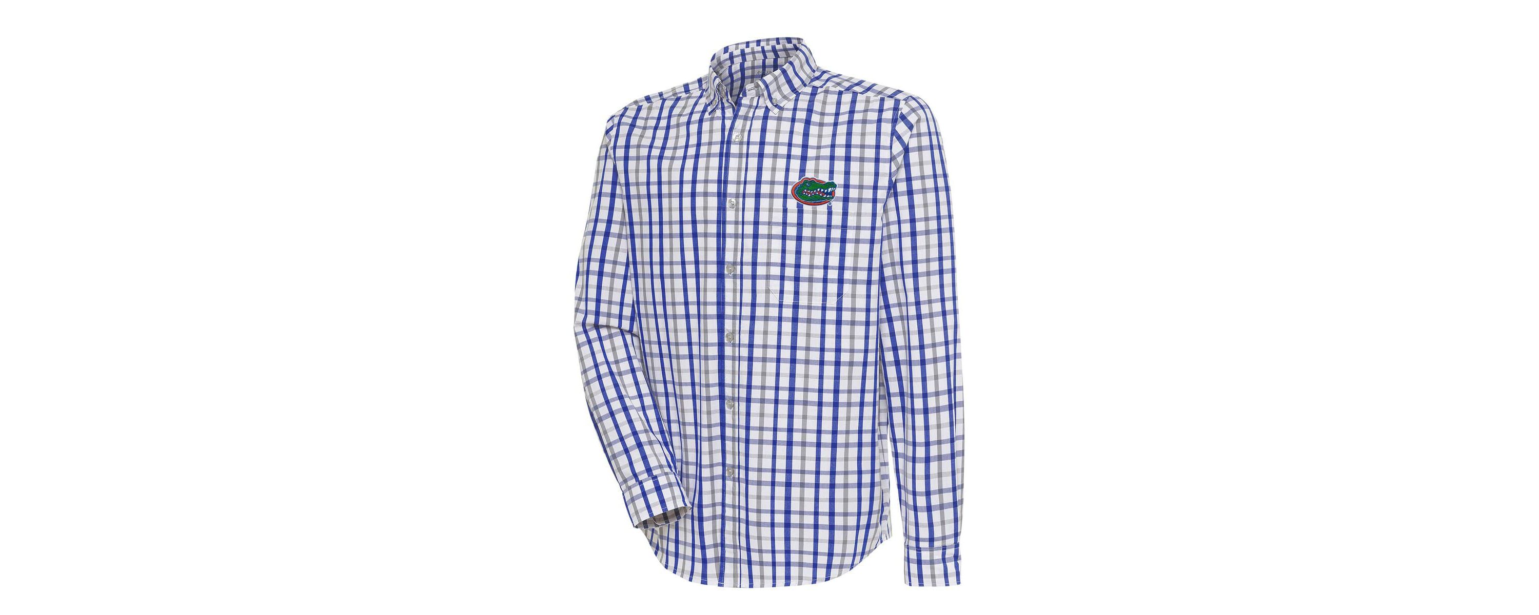 NCAA Florida Gators Tending 2 Button-Down Long Sleeve Shirt