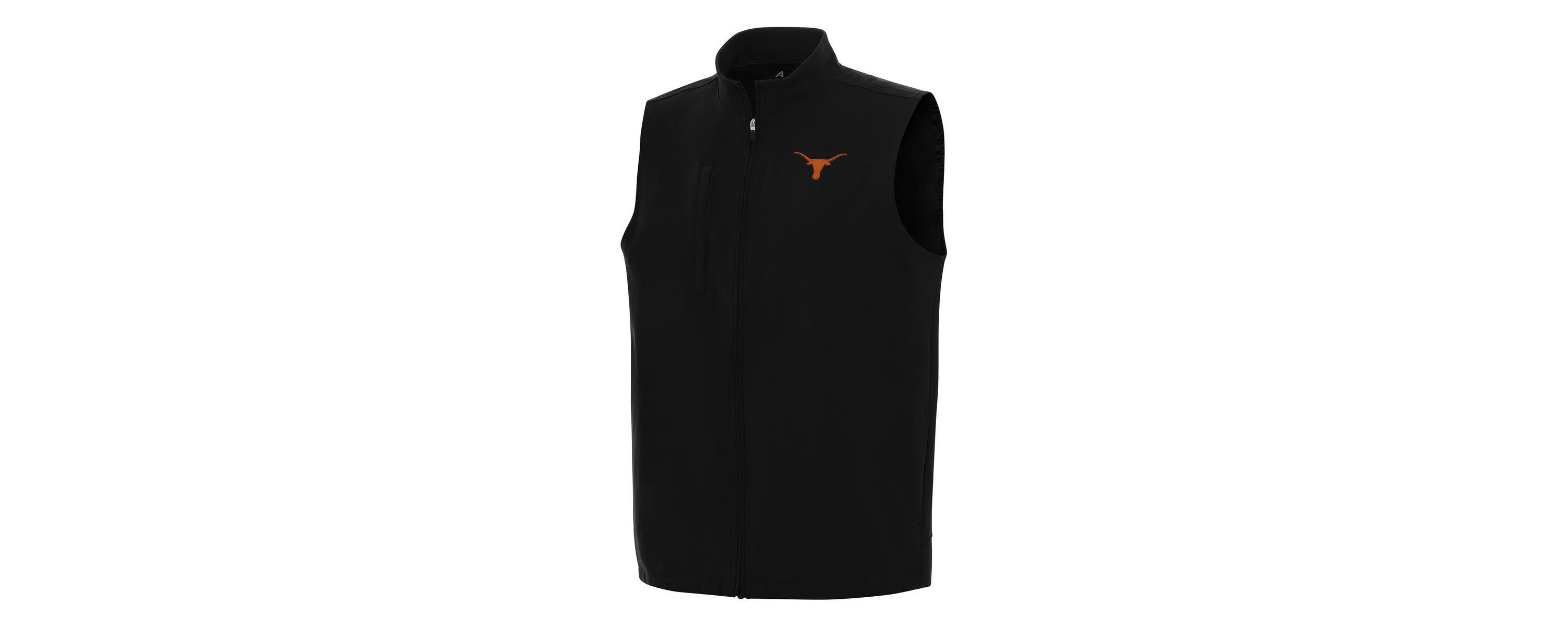 NCAA Texas Longhorns Regard Full-Zip Vest