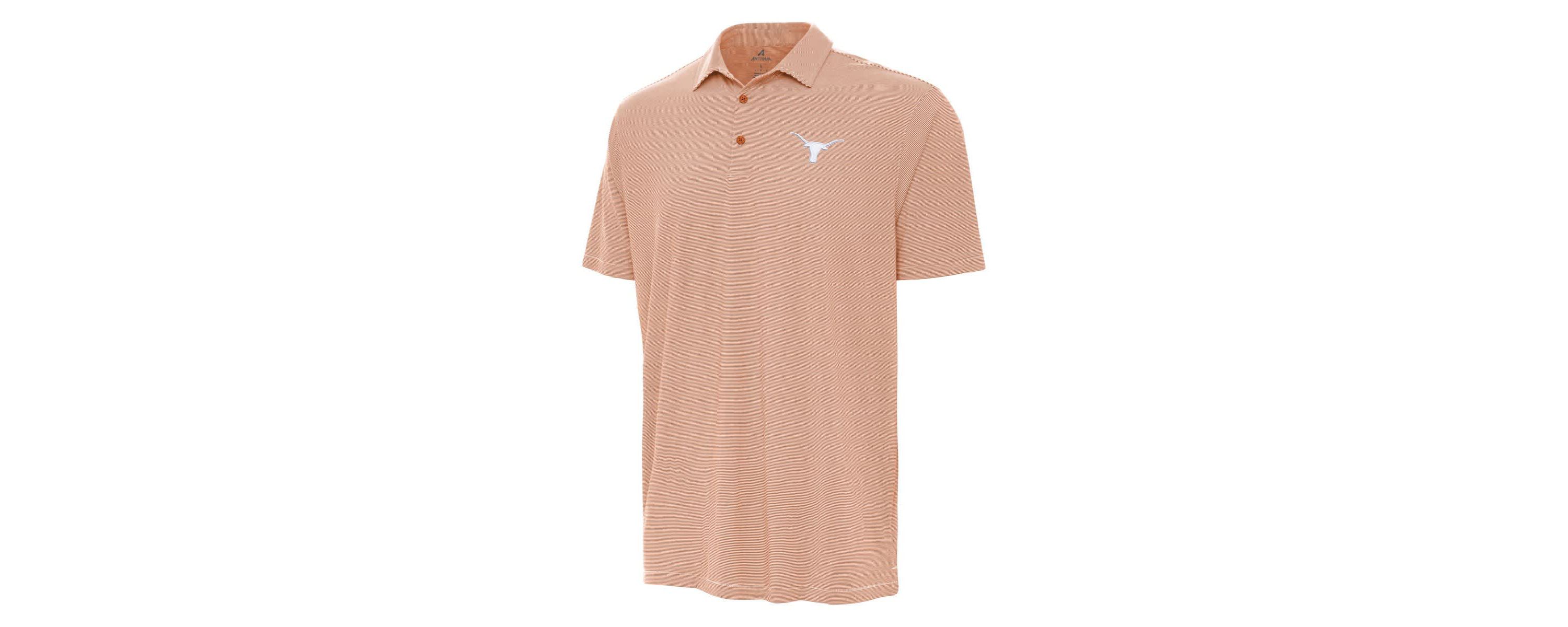 NCAA Burnt Texas Longhorns Twine Polo
