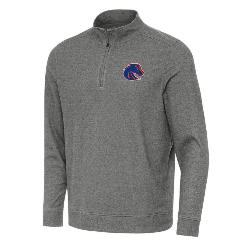 NCAA Boise State Broncos Subtle Quarter-Zip Sweatshirt