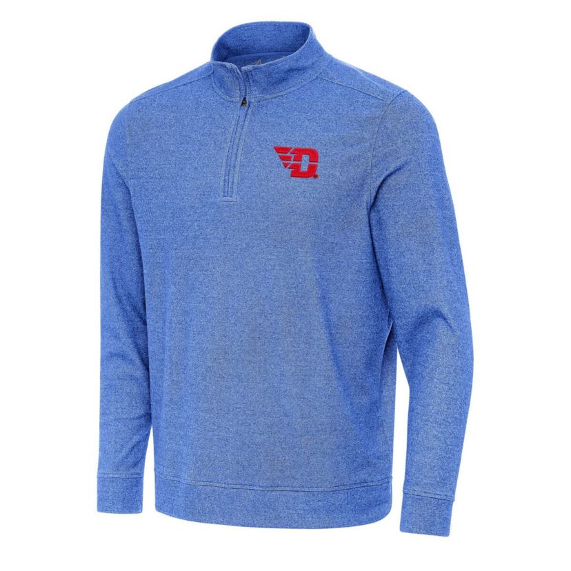 NCAA Dayton Flyers Subtle Quarter-Zip Sweatshirt
