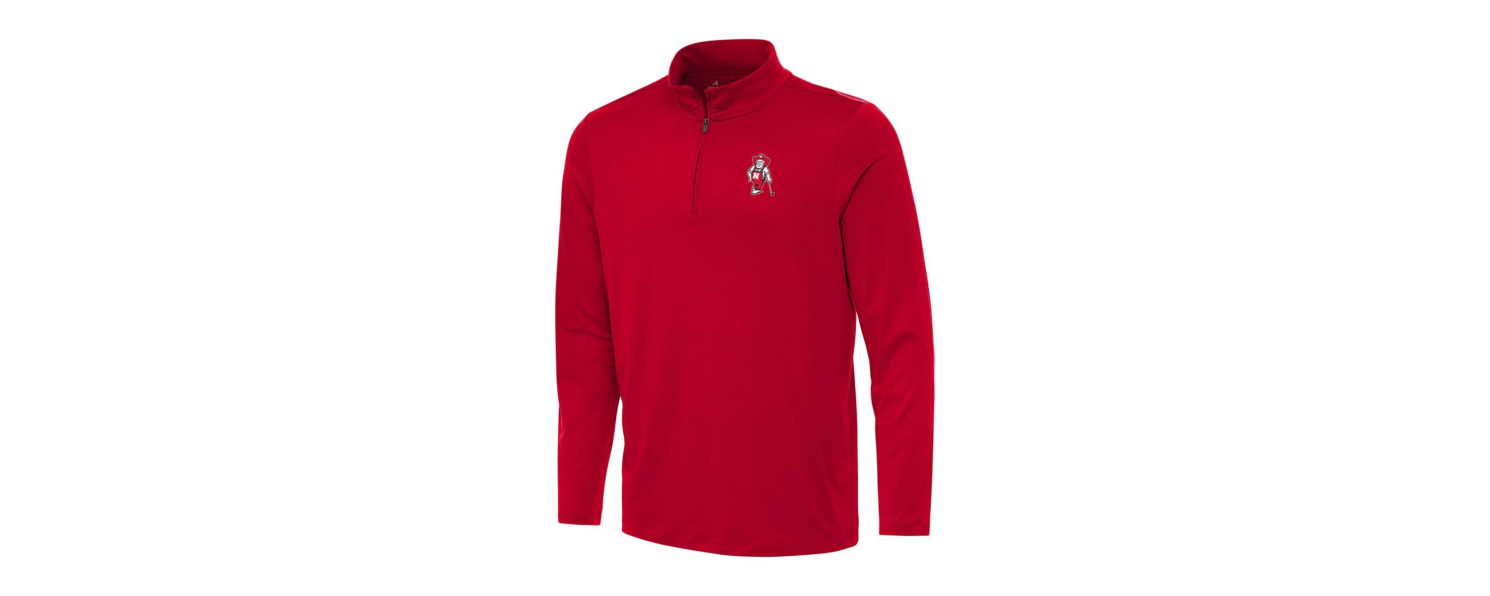 NCAA Nebraska Huskers Herbie Husker Golf Reprocess Quarter-Zip Top