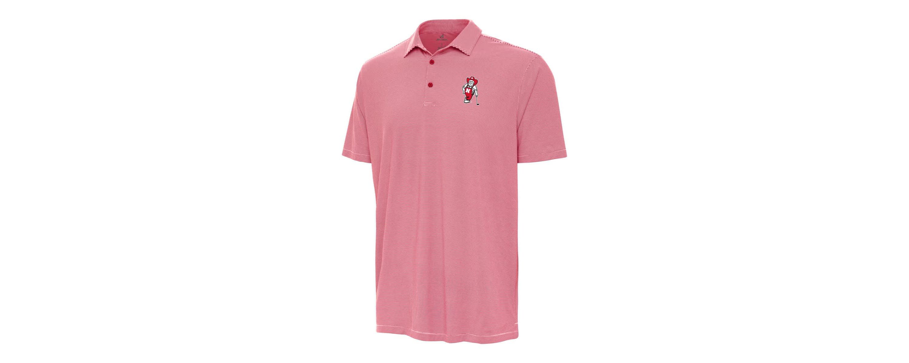 NCAA Nebraska Huskers Herbie Husker Golf Twine Polo
