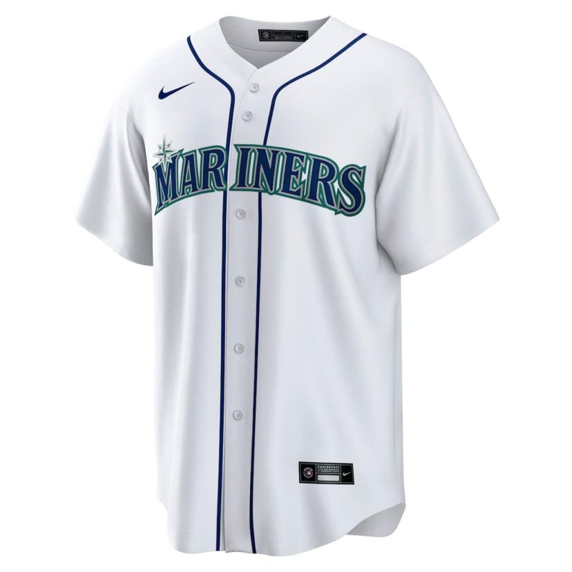 MLB Nike Cal Raleigh Seattle Mariners Home Replica Player Jersey
