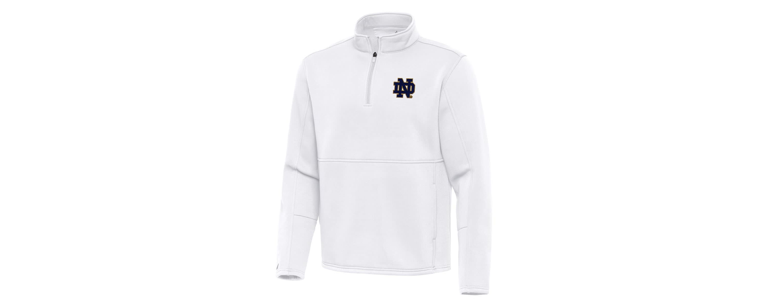 NCAA Notre Dame Fighting Irish Twist Quarter-Zip Pullover Jacket