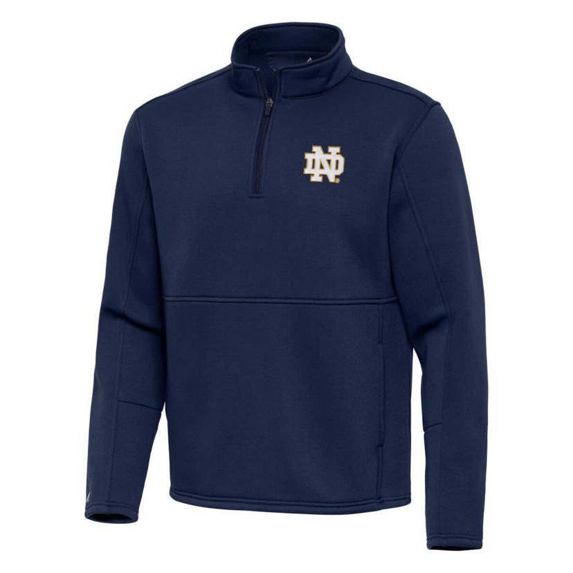 NCAA Notre Dame Fighting Irish Twist Quarter-Zip Pullover Jacket