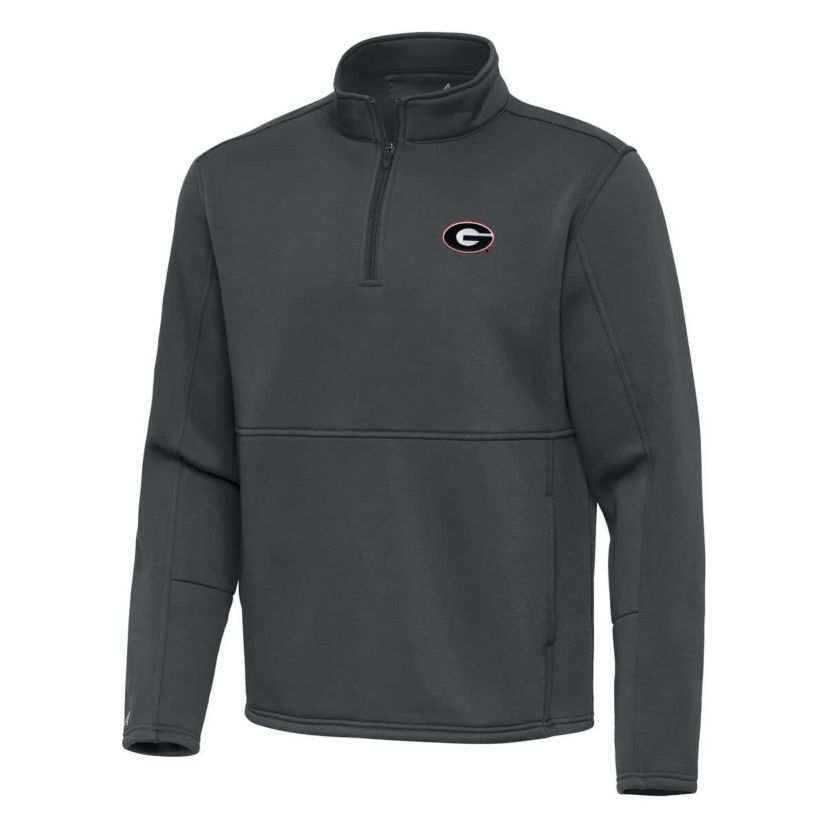 NCAA Georgia Bulldogs Twist Quarter-Zip Pullover Jacket