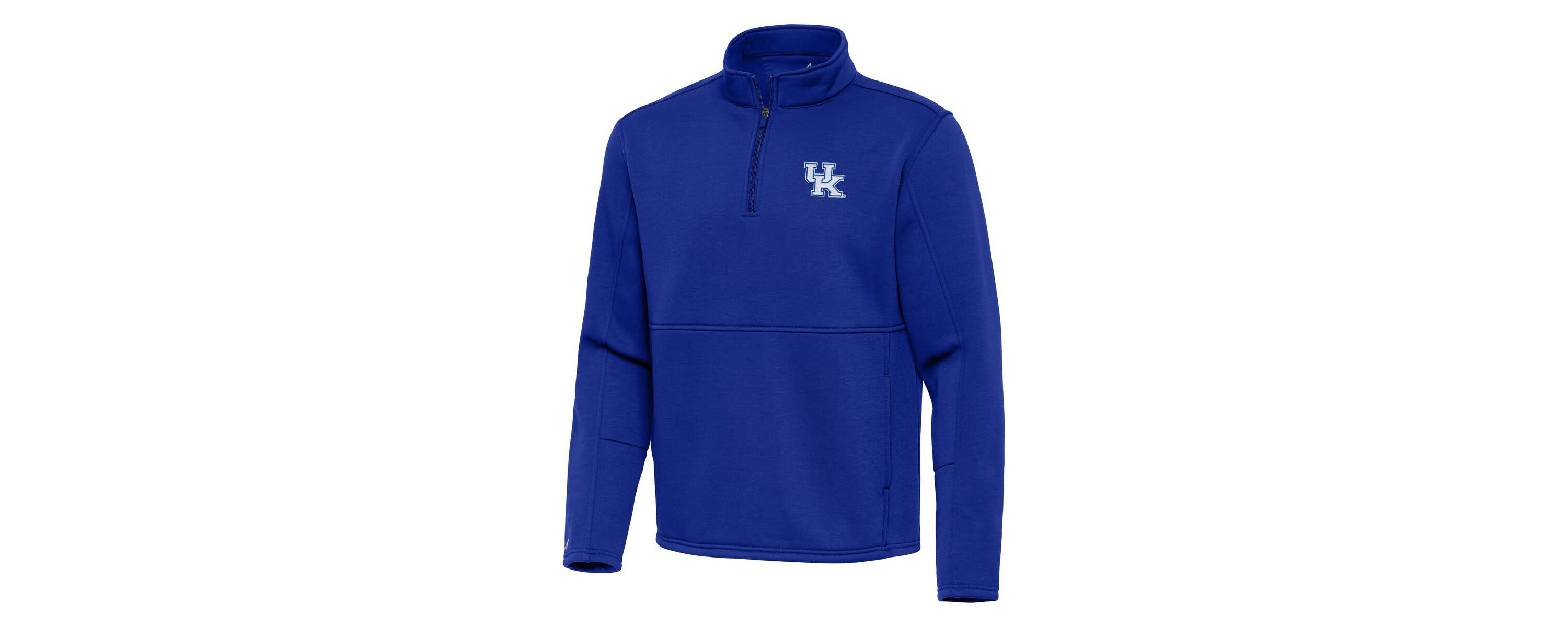 NCAA Kentucky Wildcats Twist Quarter-Zip Pullover Jacket