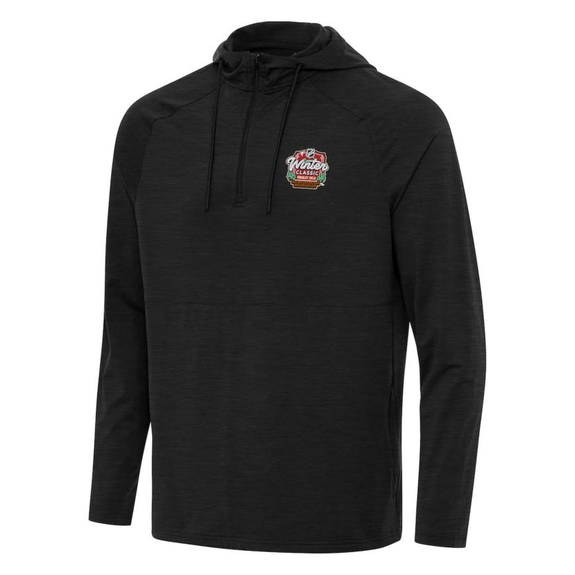 NHL 2025 NHL Winter Classic Wrigley Field Spikes Quarter-Zip Hoodie