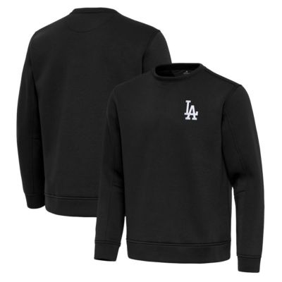Antigua Men's MLB Los Angeles Dodgers Relevant Lightweight Pullover Sweatshirt